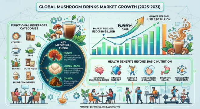 Global Mushroom Drinks Market